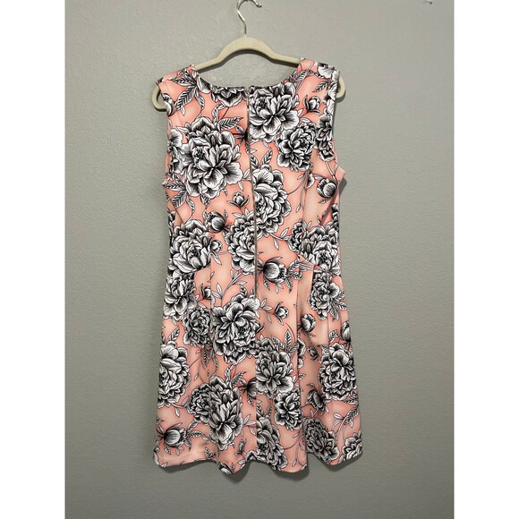 Size 16 Worthington women’s Floral Fit & Flare Dress - Picture 4 of 4